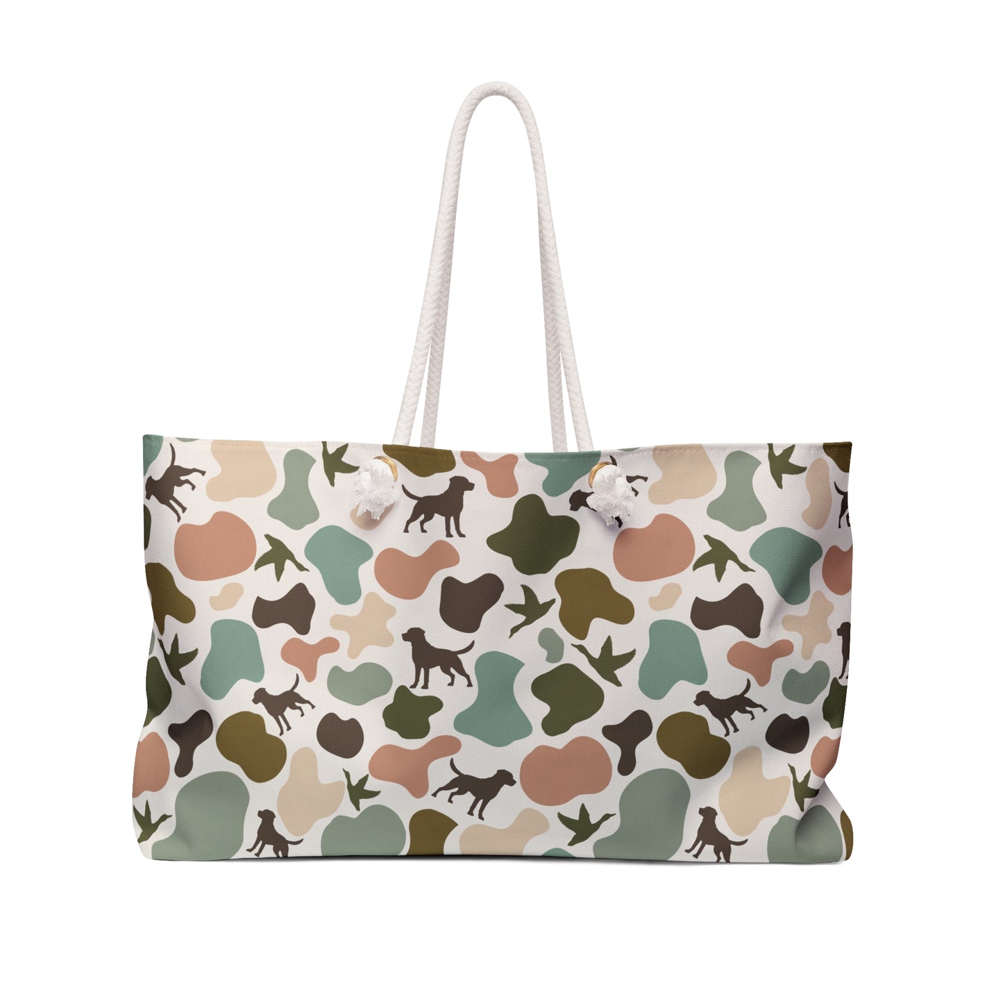 Duck & Dog Camo Weekender Bag