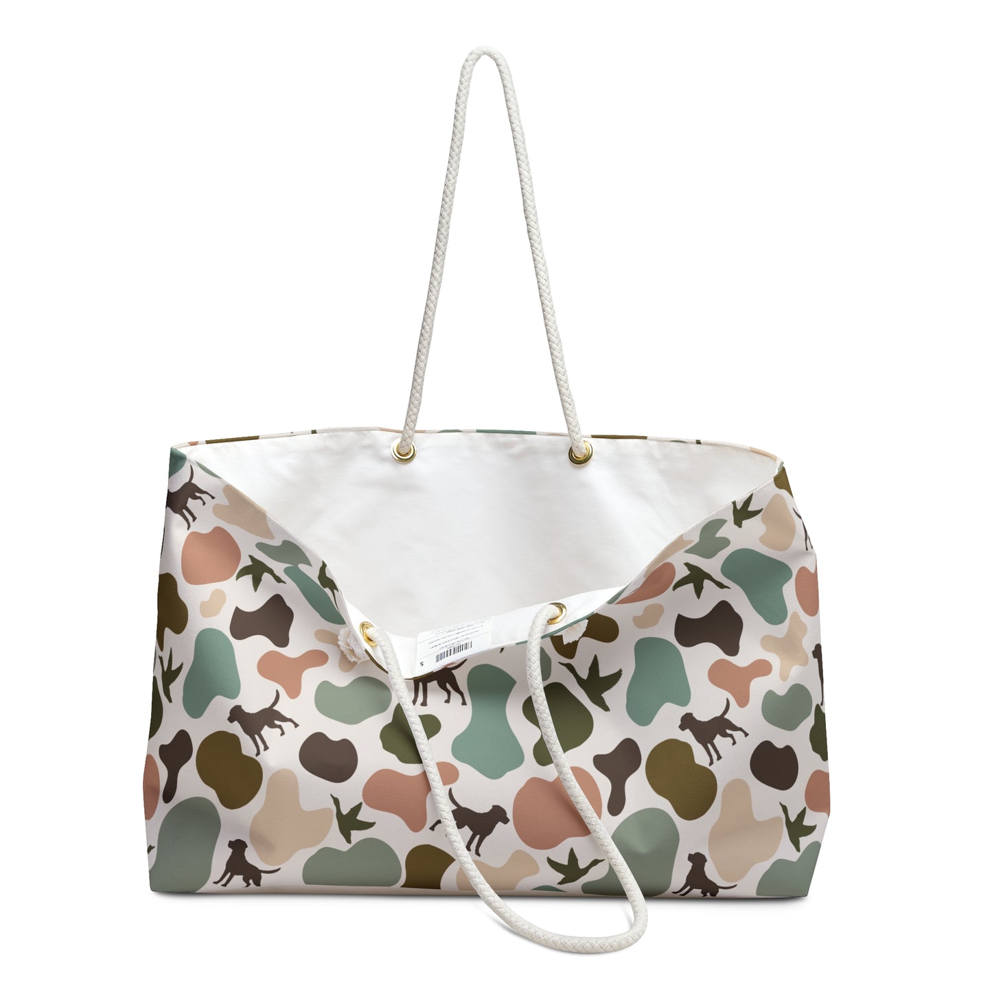 Duck & Dog Camo Weekender Bag