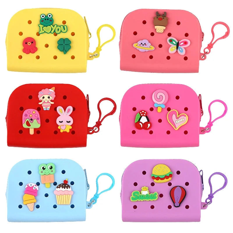 Mini Silicone Charm Bags - Includes 2 random charms!
