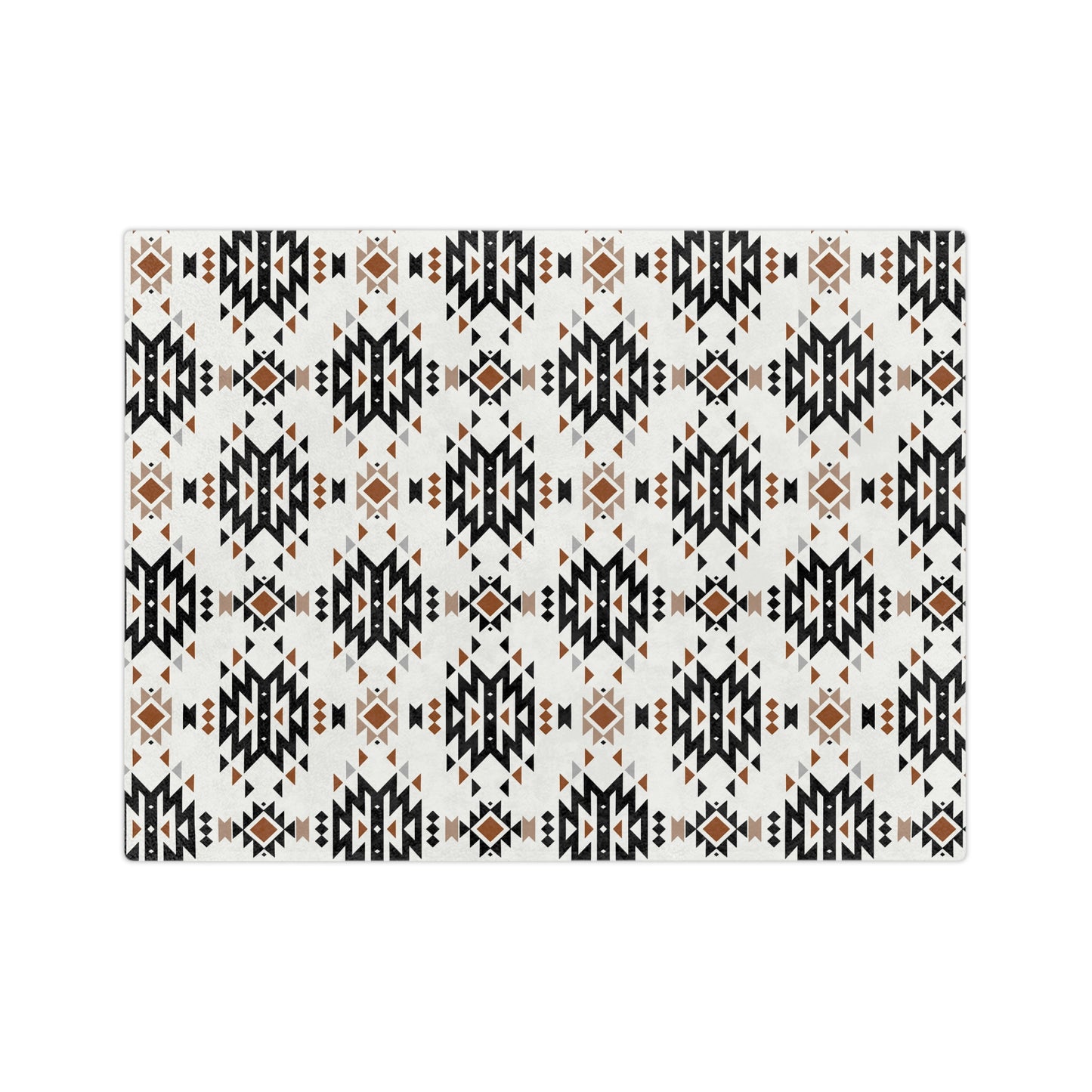 Western Aztec, Microfiber Blanket