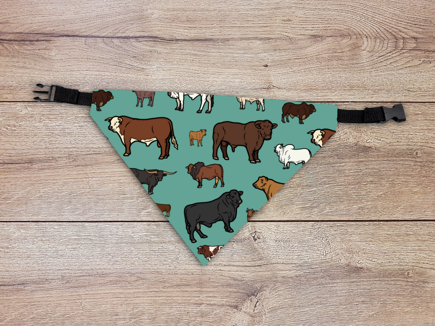 Cattle Dog Bandana - Over The Collar