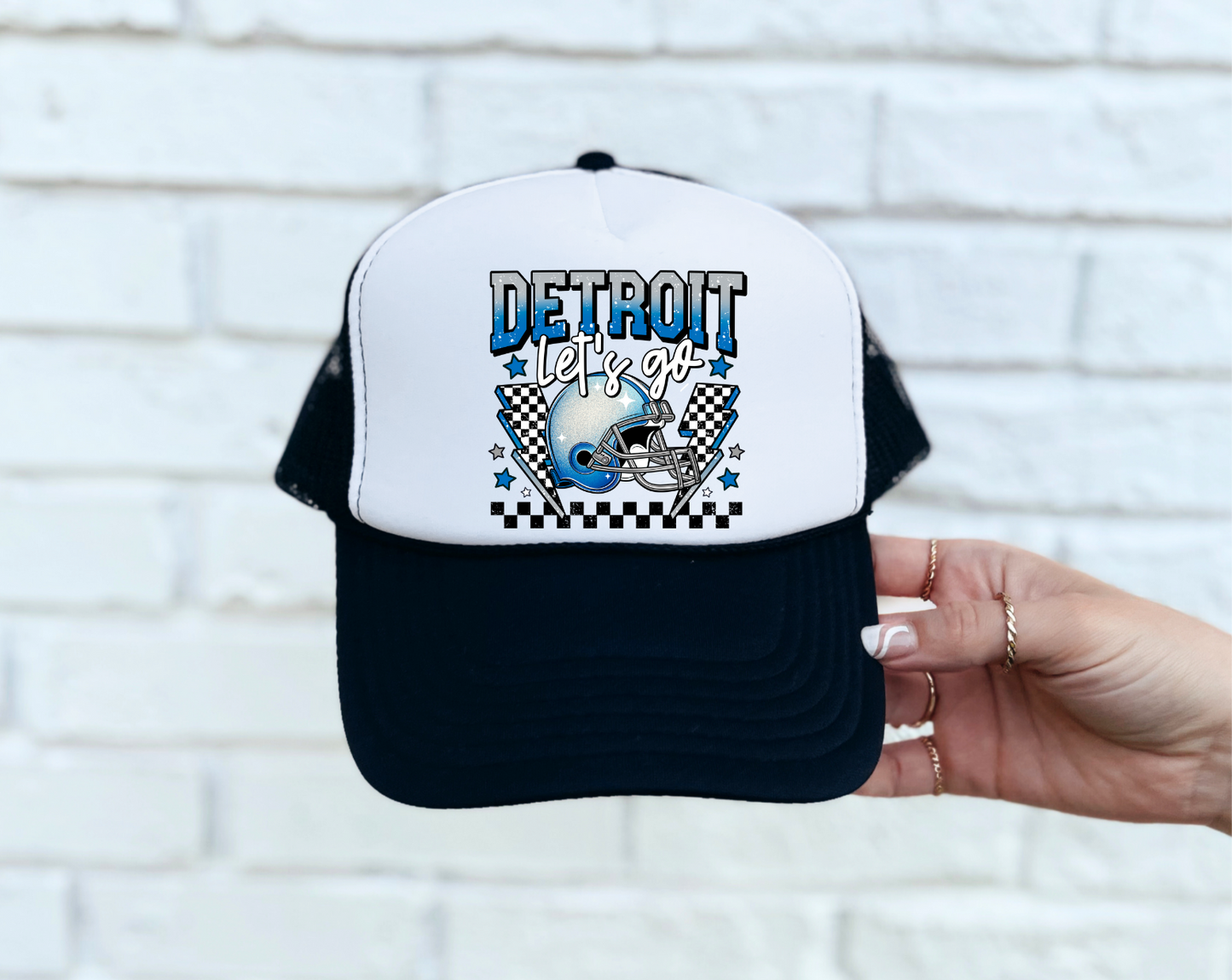 Detroit Let's Go - Foam Trucker Hat