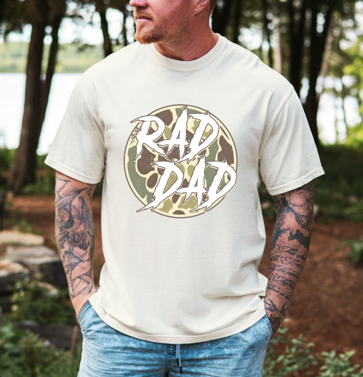 Rad Dad - Crewneck, Hoodie, or T-Shirt