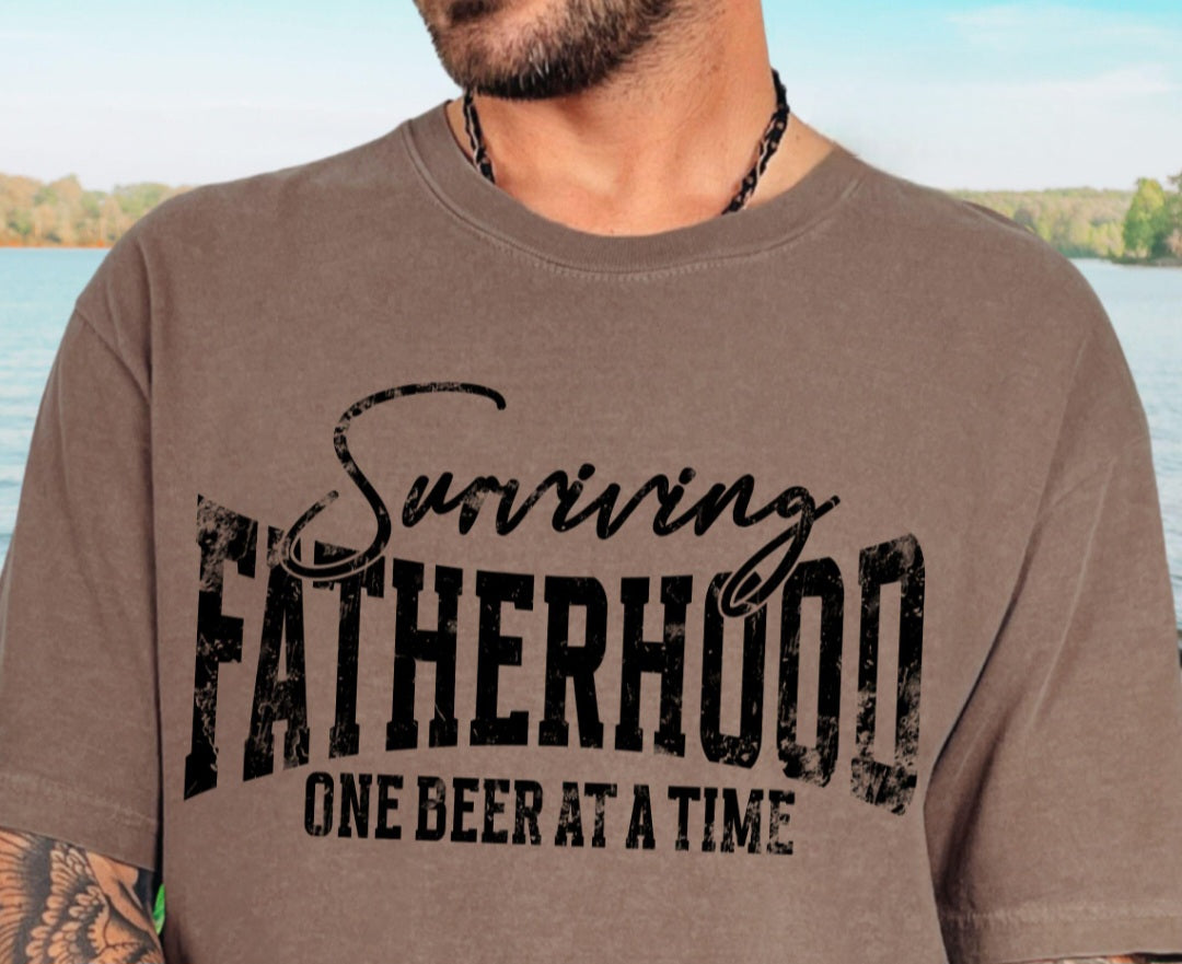 Surviving Fatherhood - Crewneck, Hoodie, or T-Shirt