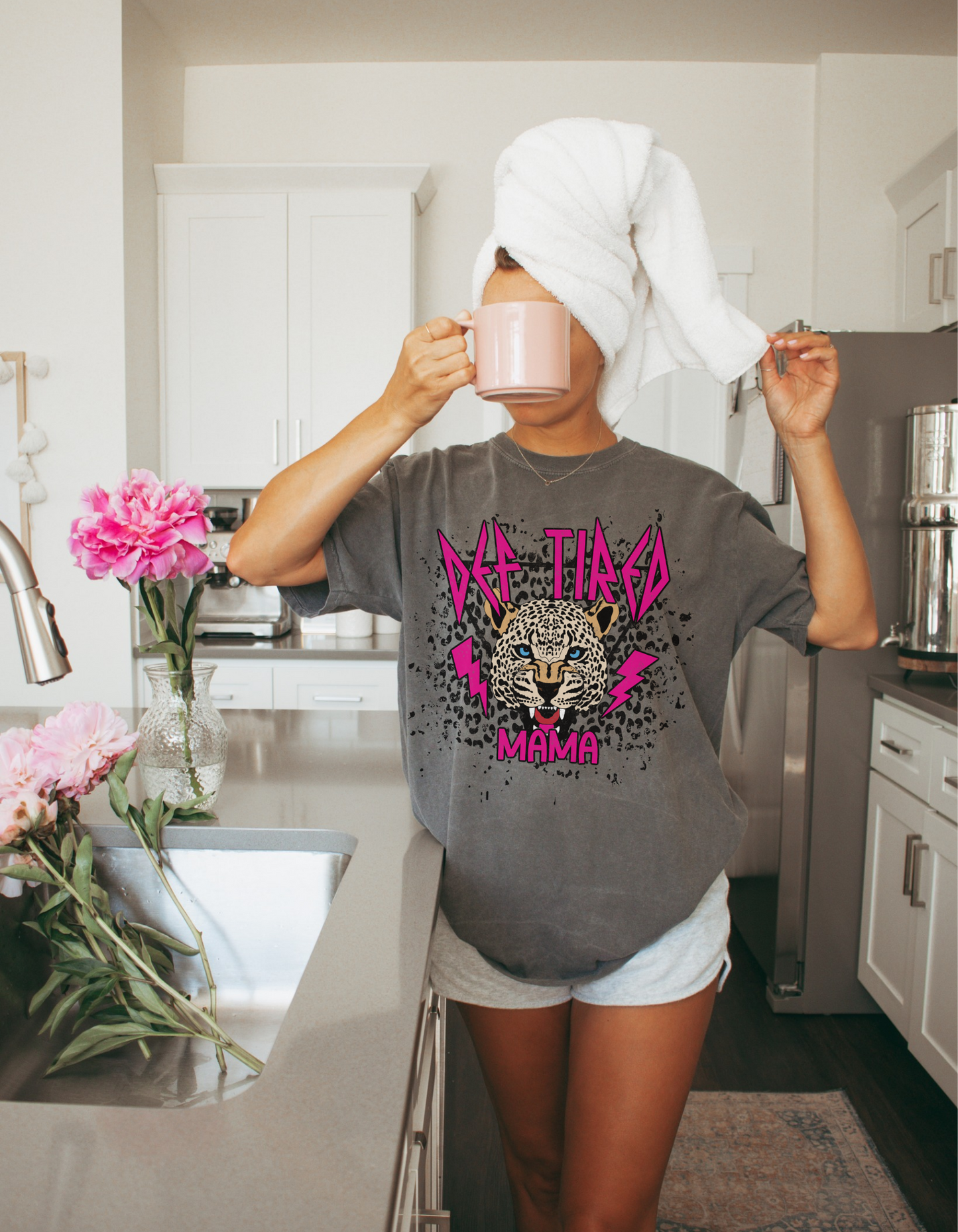 Def Tired Mama - Crewneck, Hoodie, or T-Shirt