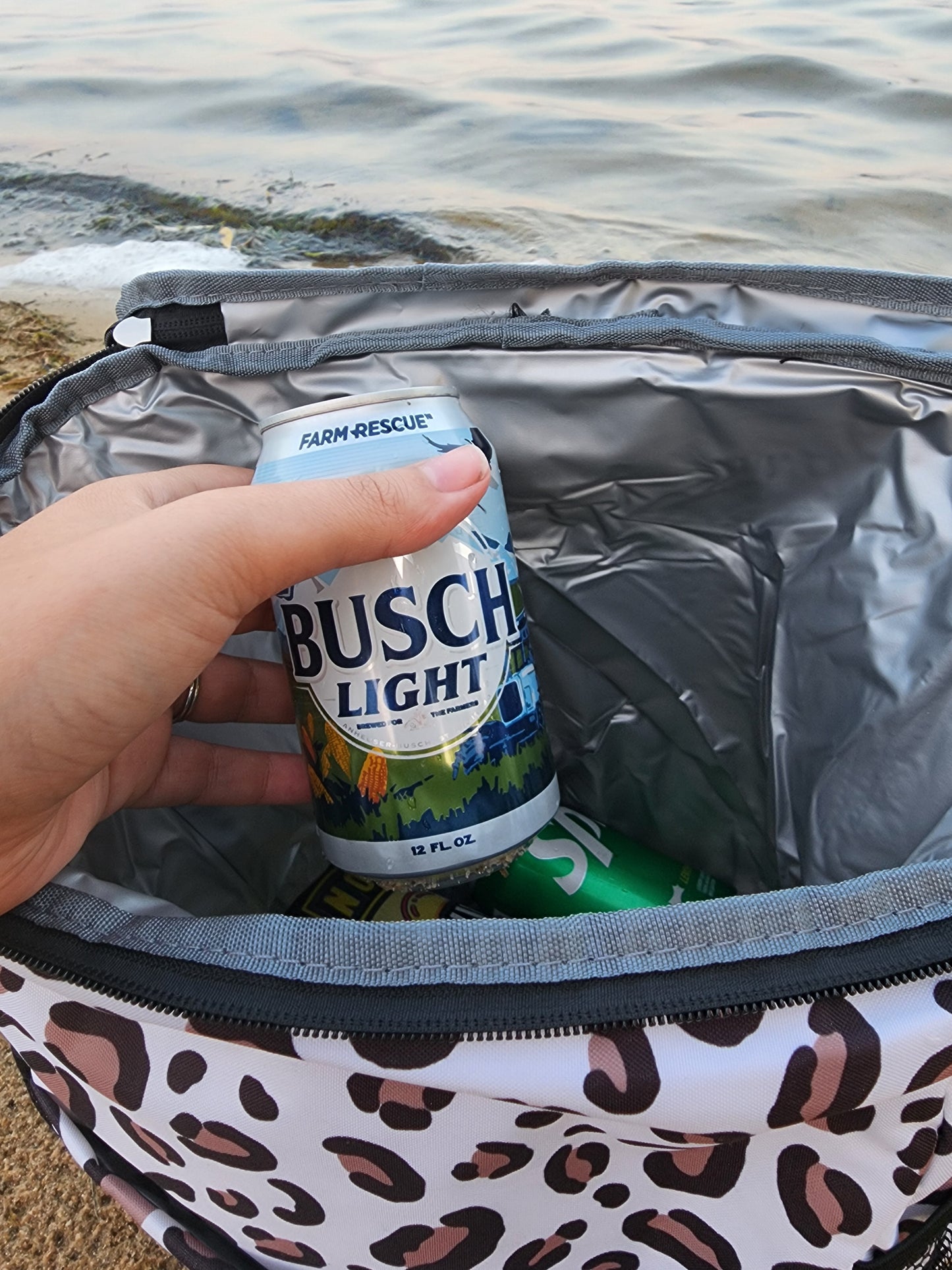 Backpack Travel Cooler Insulated Bag - Aztec and Leopard Print