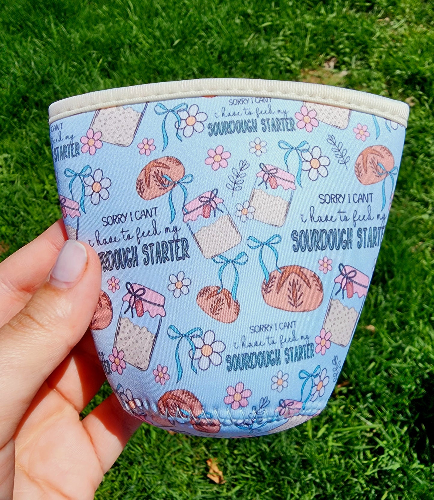 Sourdough Starter Coffee Koozie