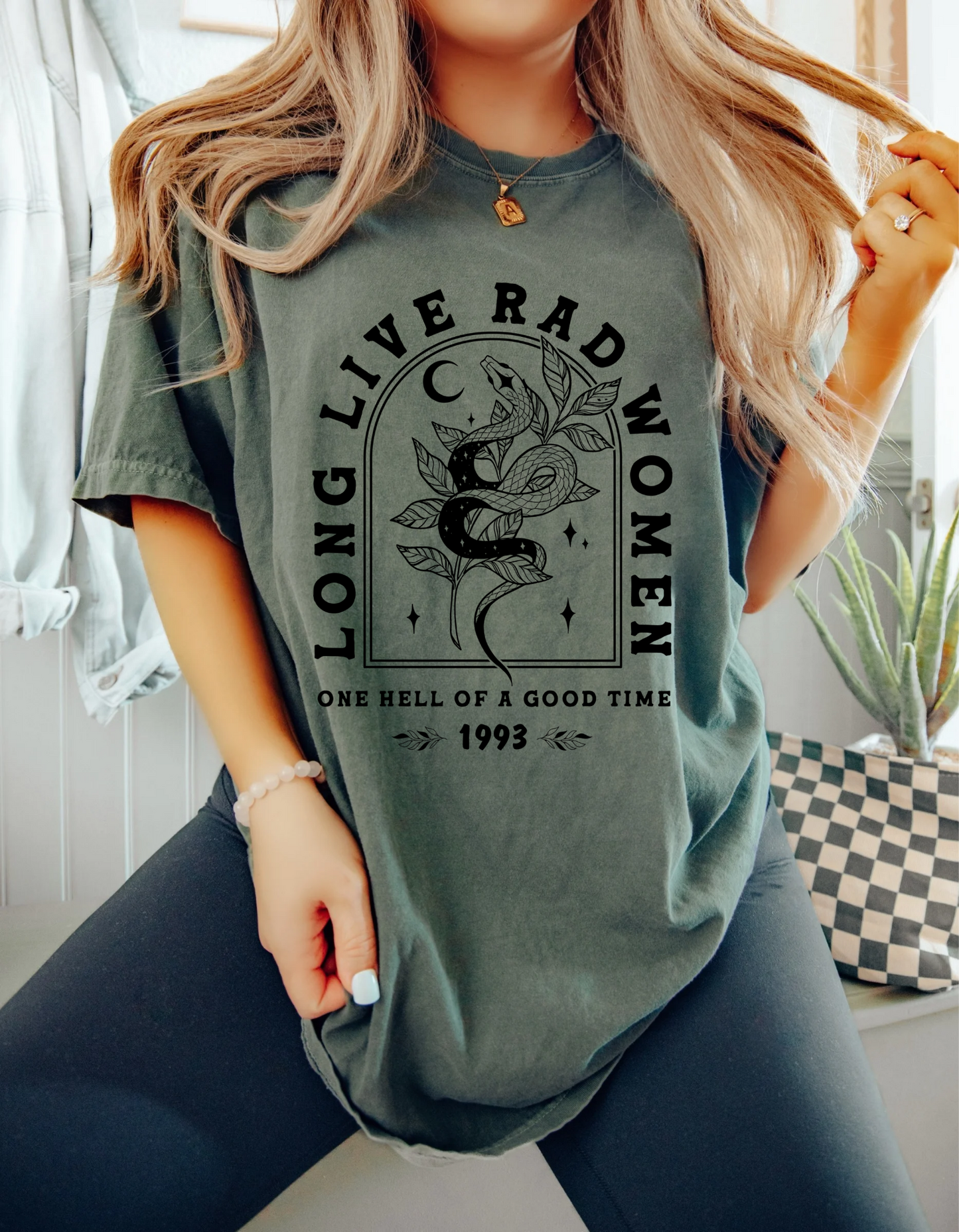 Long Live Rad Women - Crewneck, Hoodie, or T-Shirt