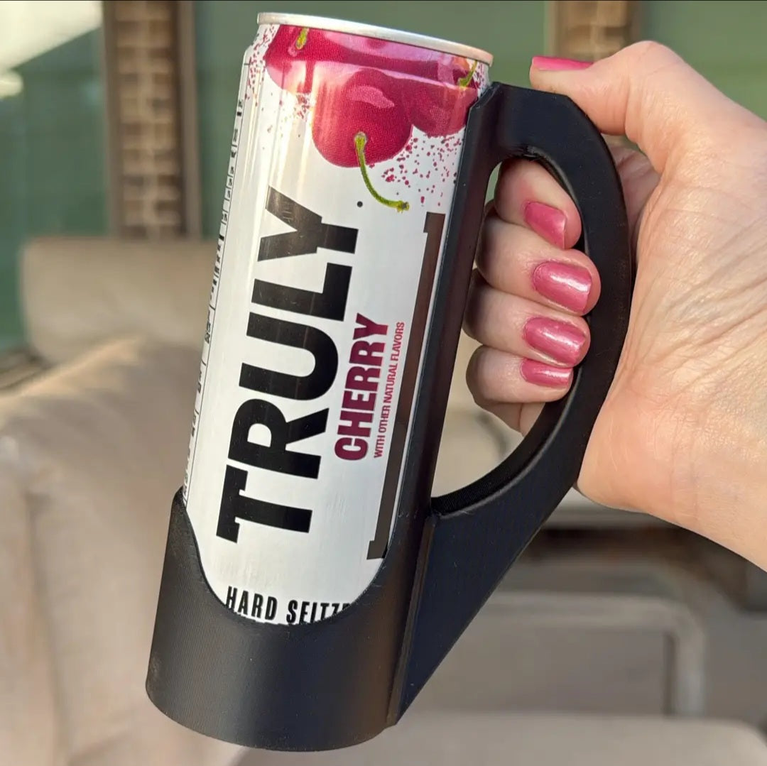 Sipzey Skinny Can Handle With Optional Lid - PRE-ORDER