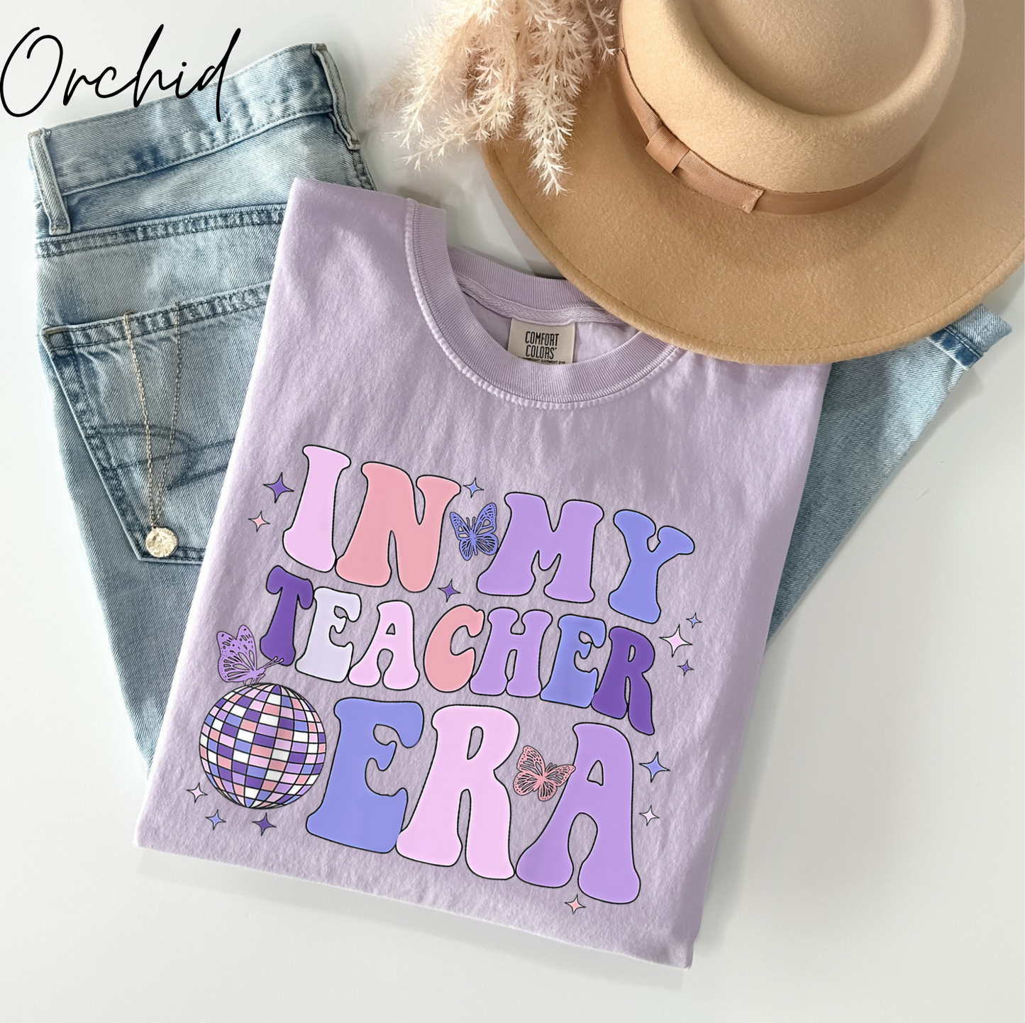 In My Teacher Era - Crewneck, Hoodie, or T-Shirt