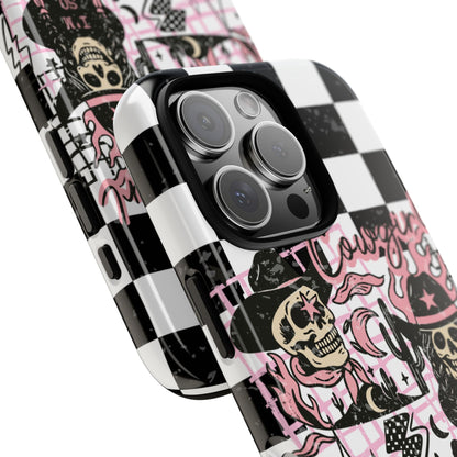 Pink Western Grunge, Tough Phone Cases - Multiple Phone Styles!