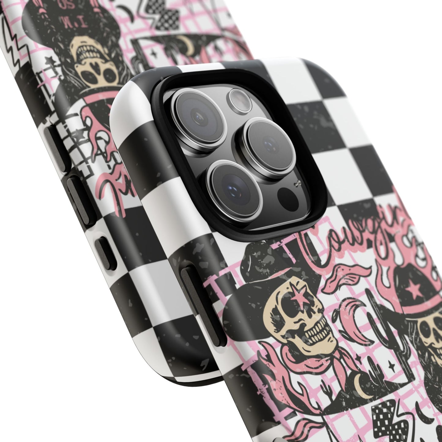 Pink Western Grunge, Tough Phone Cases - Multiple Phone Styles!