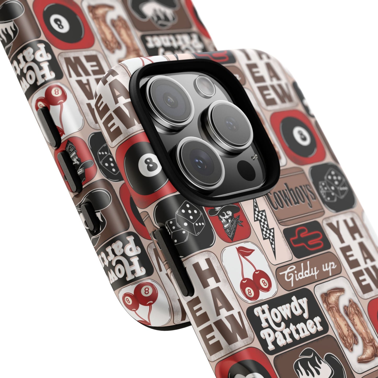 Western Collage, Tough Phone Cases - Multiple Phone Styles!