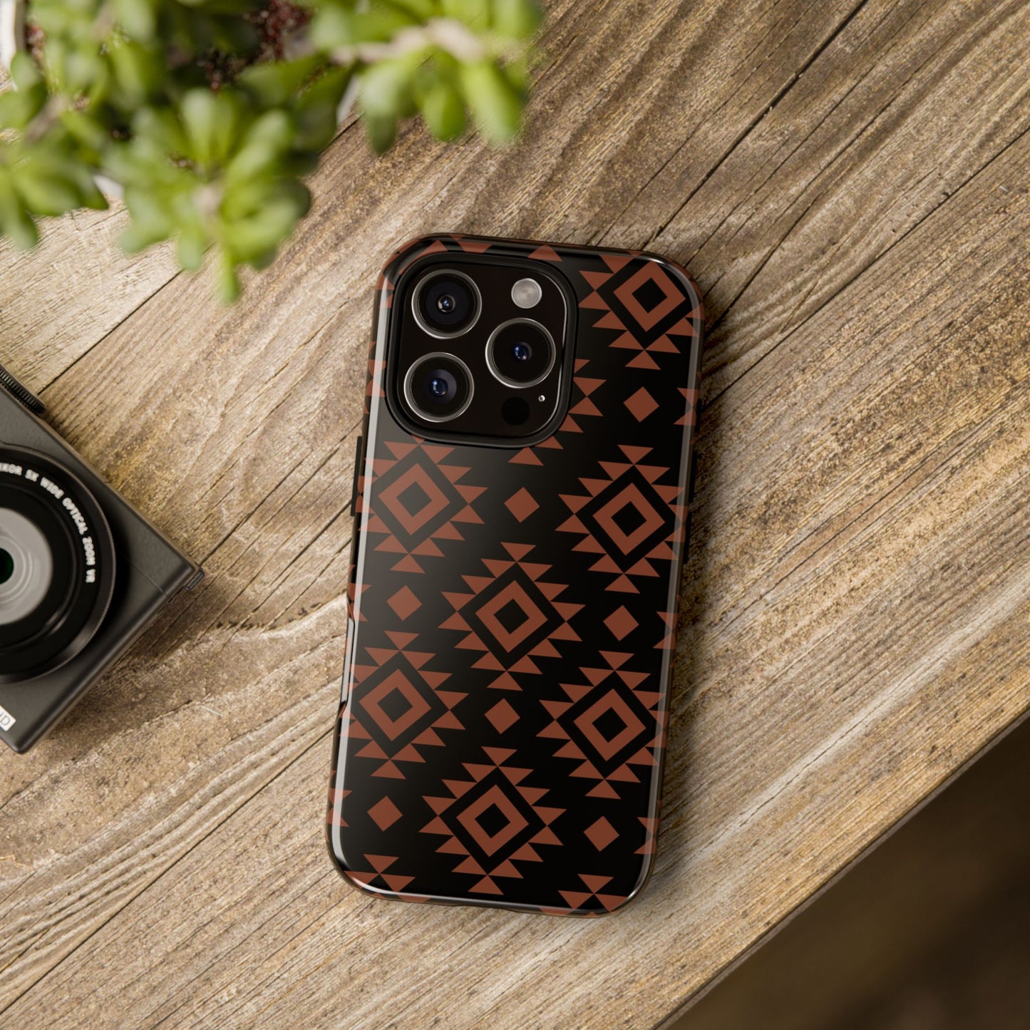 Dark Aztec, Tough Phone Cases - Multiple Phone Styles!