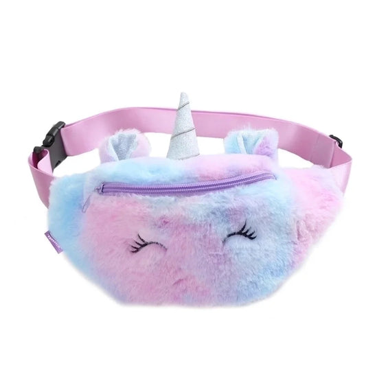 Kids Unicorn Plush Fanny Packs