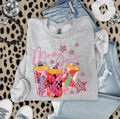 Mom Juice -  Crewneck, Hoodie, or T-Shirt