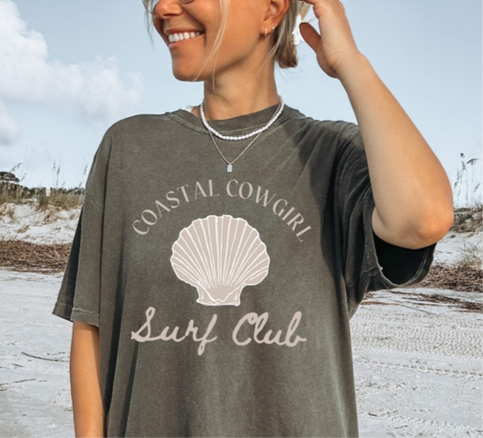 Coastal Cowgirl -  Crewneck, Hoodie, or T-Shirt