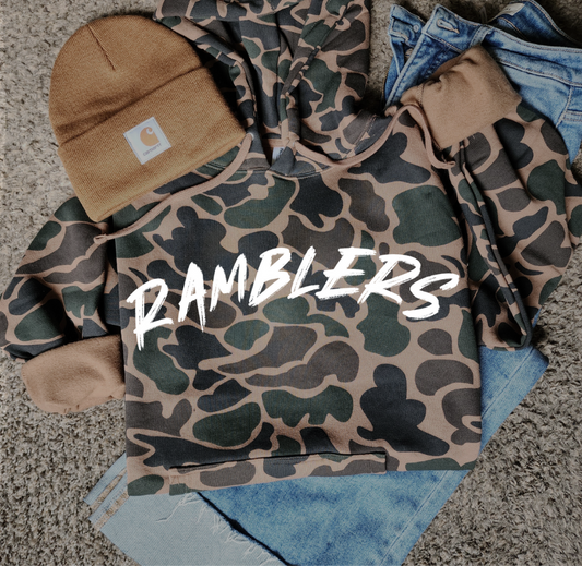 CUSTOM Duck Camo Mascot Hoodie