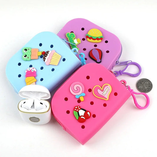 Mini Silicone Charm Bags - Includes 2 random charms!