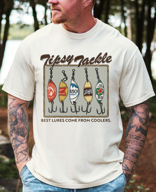 Tipsy Tackle -  Crewneck, Hoodie, or T-Shirt