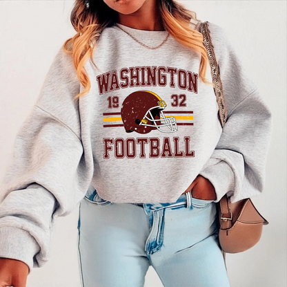 Retro Football Teams -  Crewneck, Hoodie, or T-Shirt