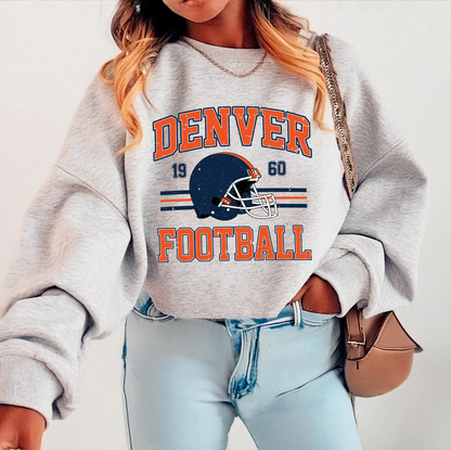 Retro Football Teams -  Crewneck, Hoodie, or T-Shirt