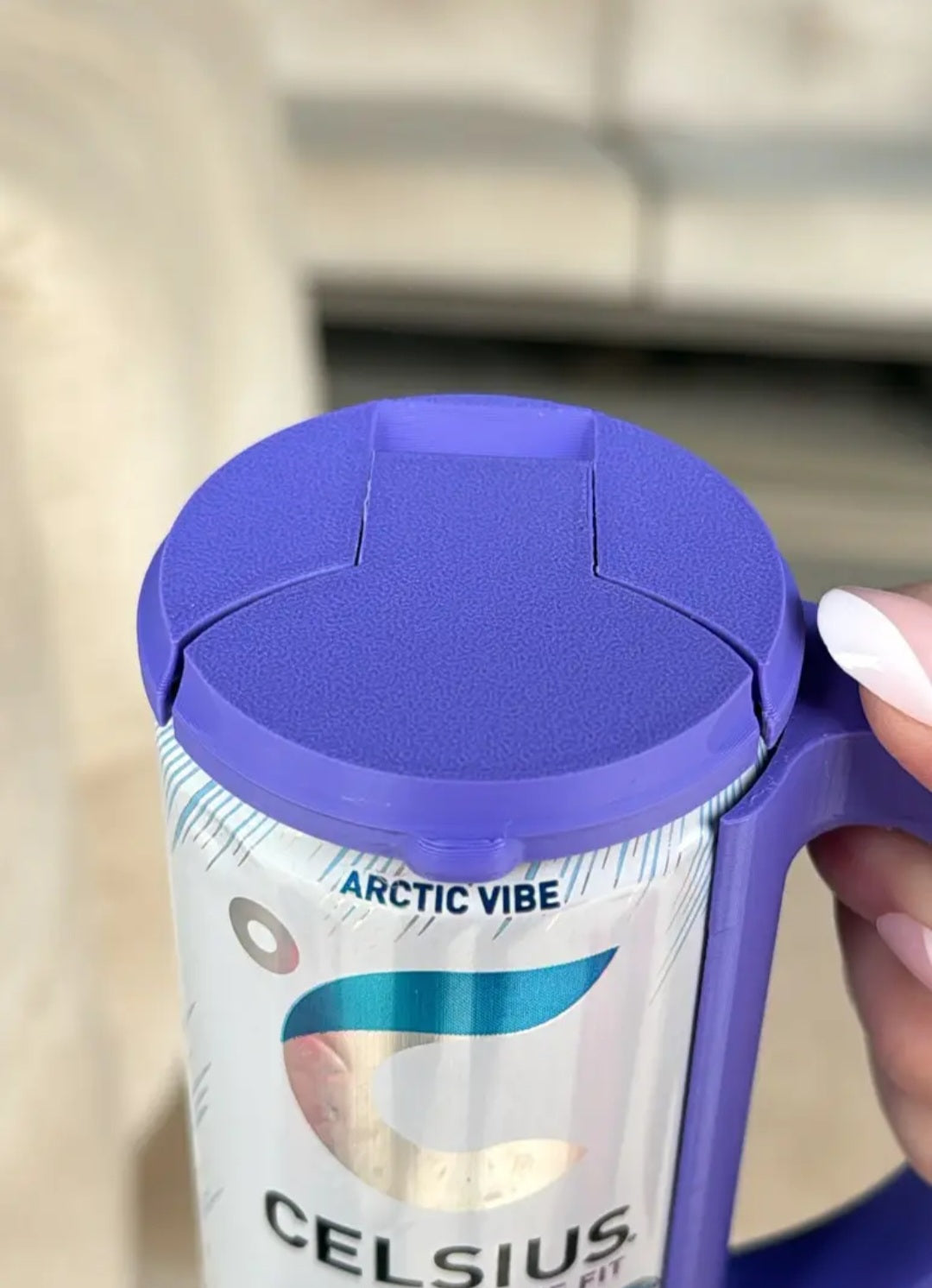 Sipzey Skinny Can Handle With Optional Lid - PRE-ORDER