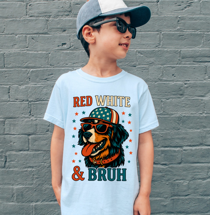 Red, White and Bruh - MULTIPLE DESIGNS - Youth/Infant Tee and Crewneck