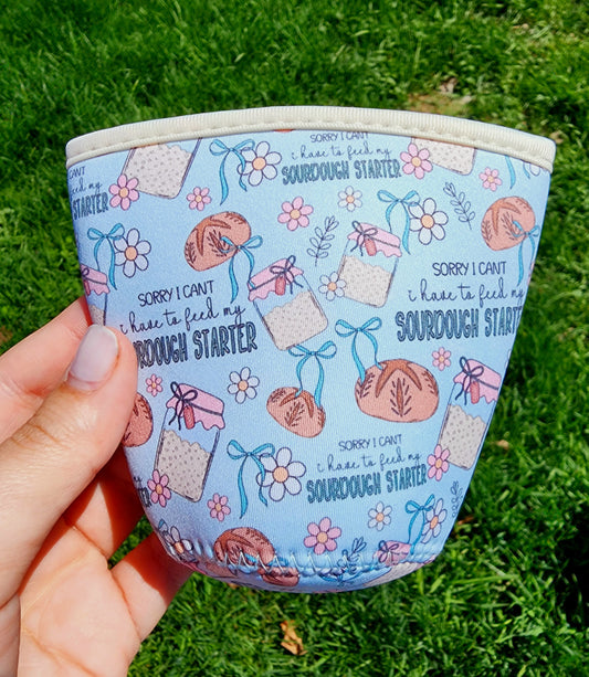 Sourdough Starter Coffee Koozie