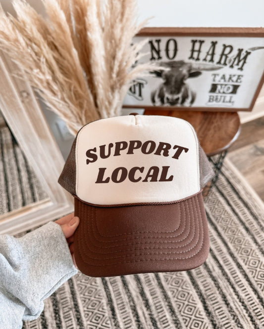 Support Local Trucker Hat