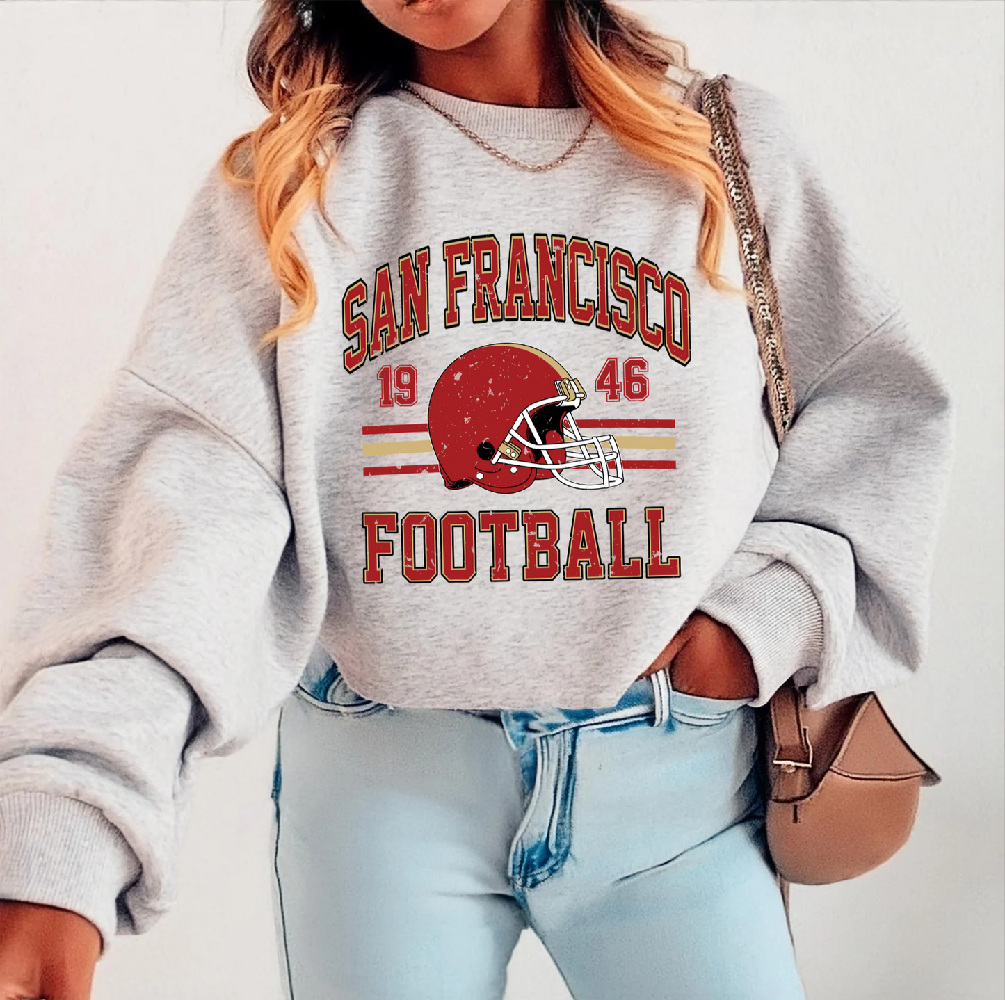 Retro Football Teams -  Crewneck, Hoodie, or T-Shirt